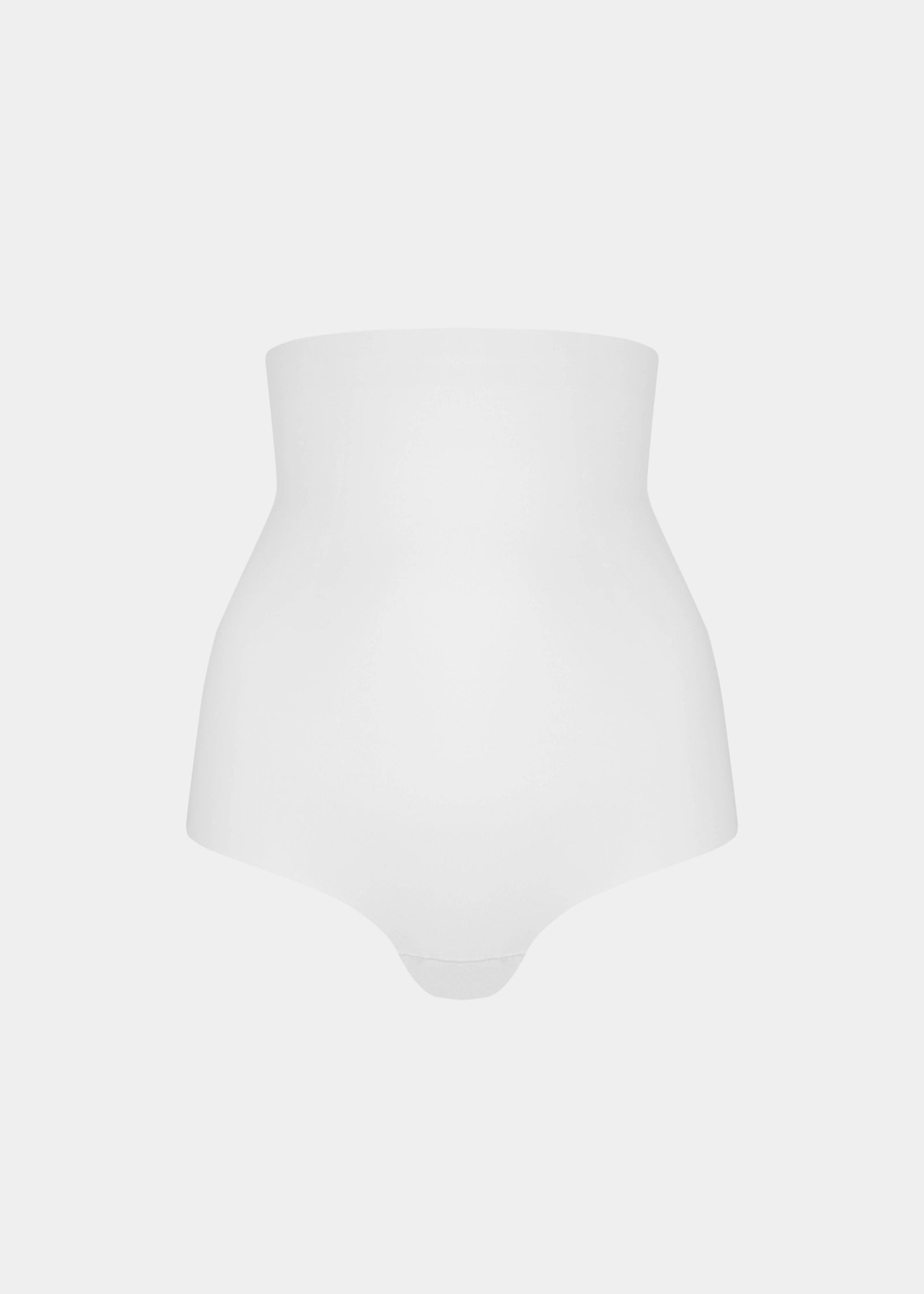 Still product image of Maxi Sexy Hi-Brief in barista, high-waist shaping brief. Smooth powerful fabric providing firm control for tummy, waist, and back, with seamless edges and silicone-trimmed waistband visible.