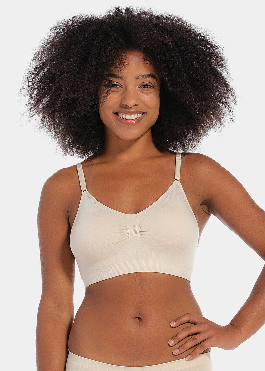 Bamboo Comfort Bra with Spaghetti Straps
