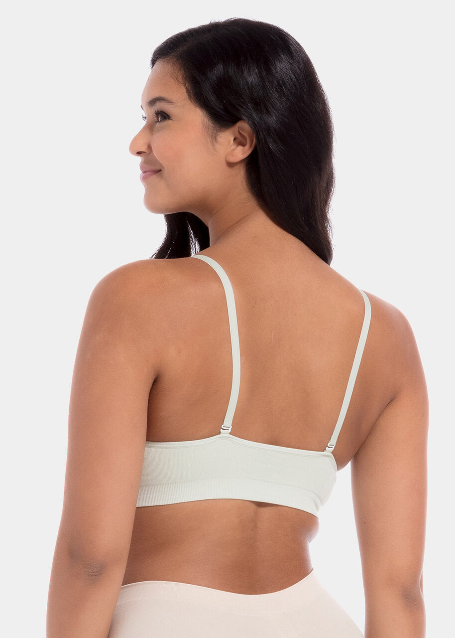 Bamboo Comfort Bra with Spaghetti Straps