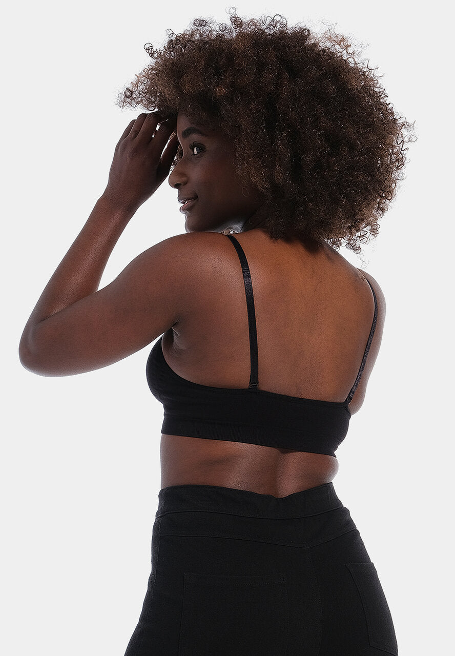 Bamboo Comfort Bra with Spaghetti Straps