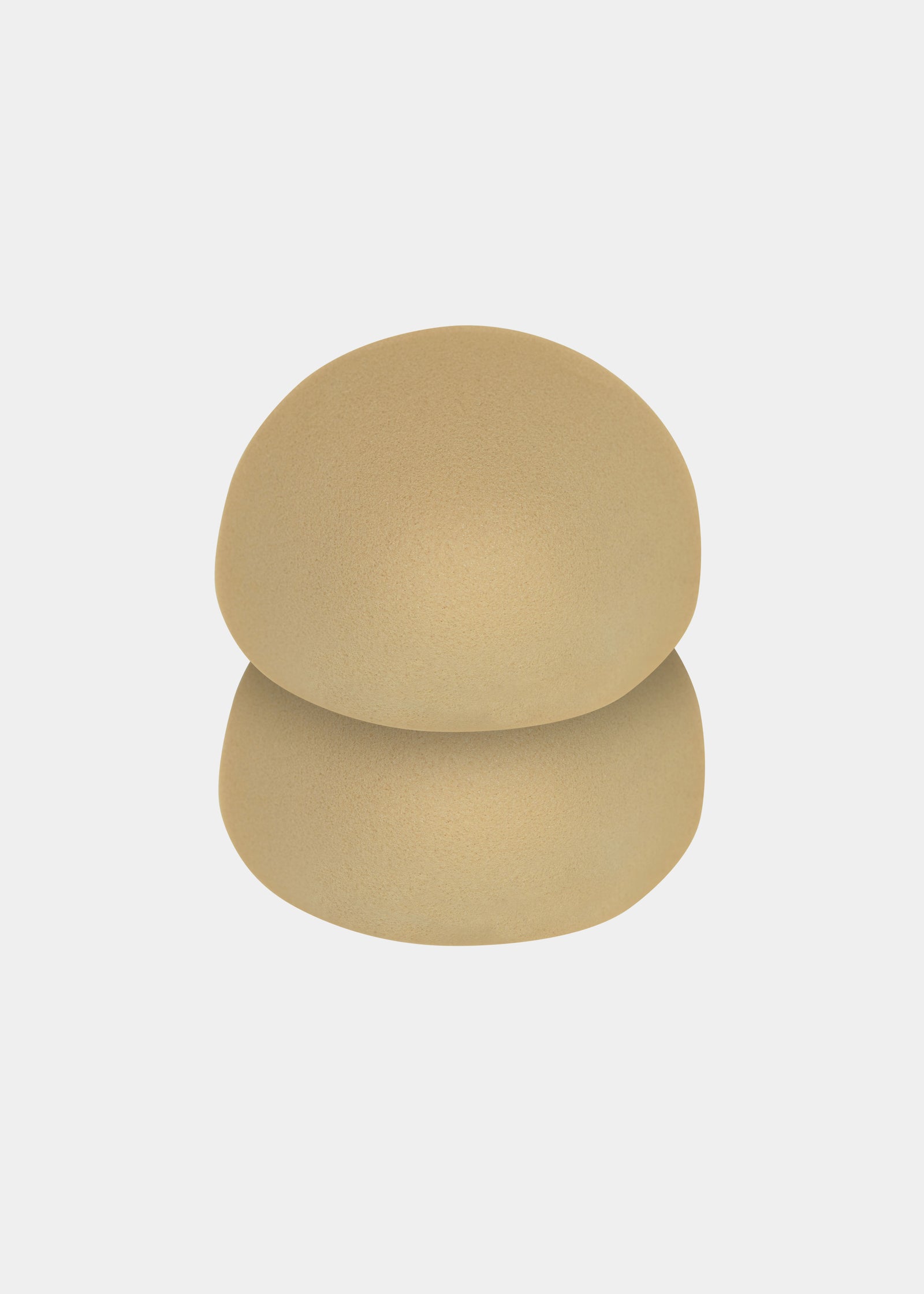 Beige Soft Full Cups on a white background