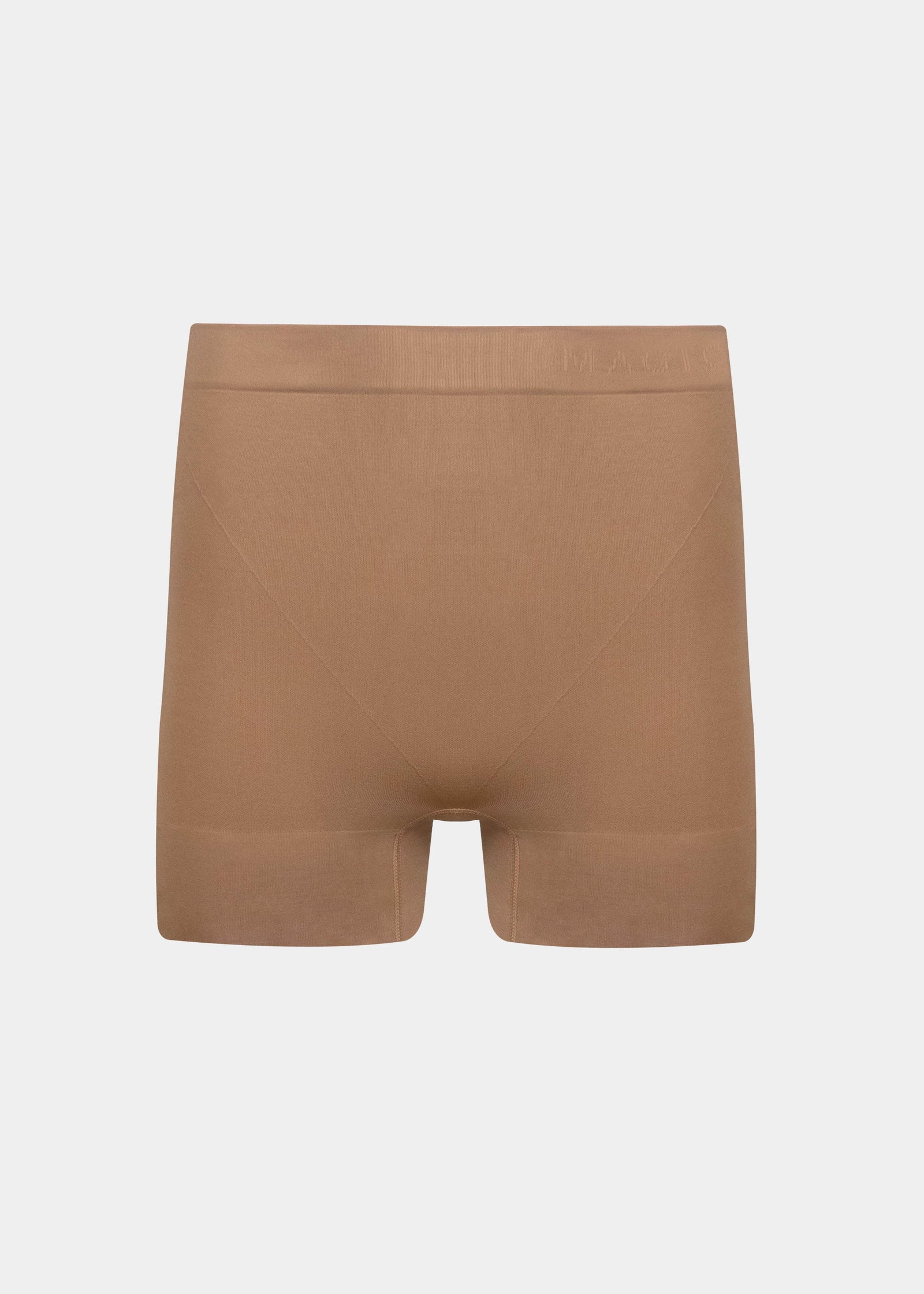 Brown Booty Booster Short on a white background