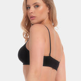 Ribbed Comfort Bra Spaghetti