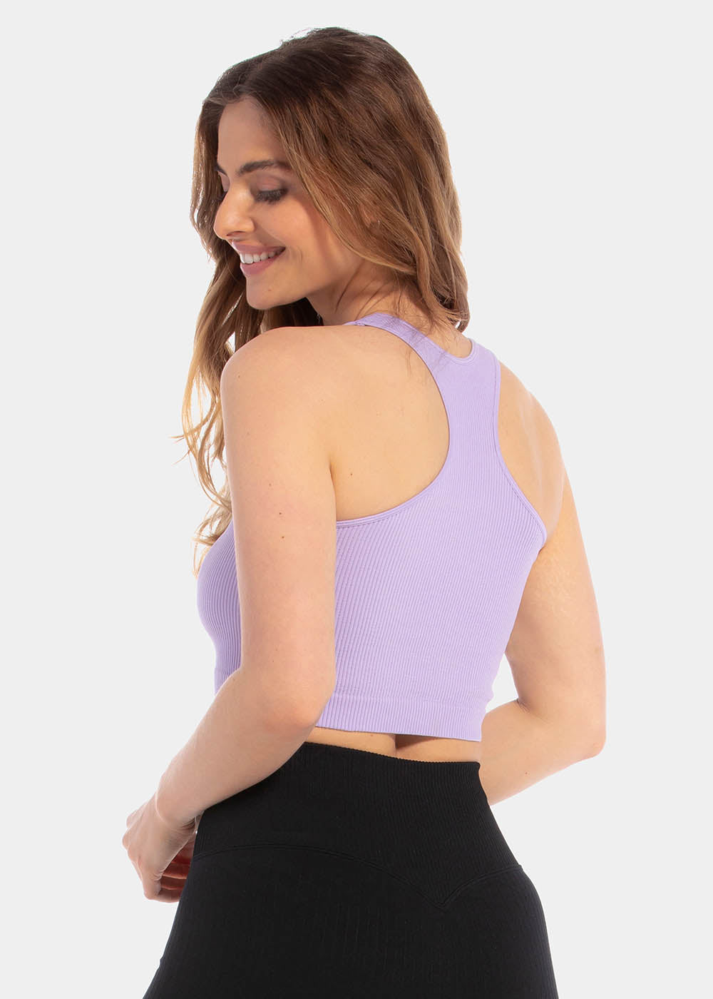 Kurzes Lounge-Tanktop