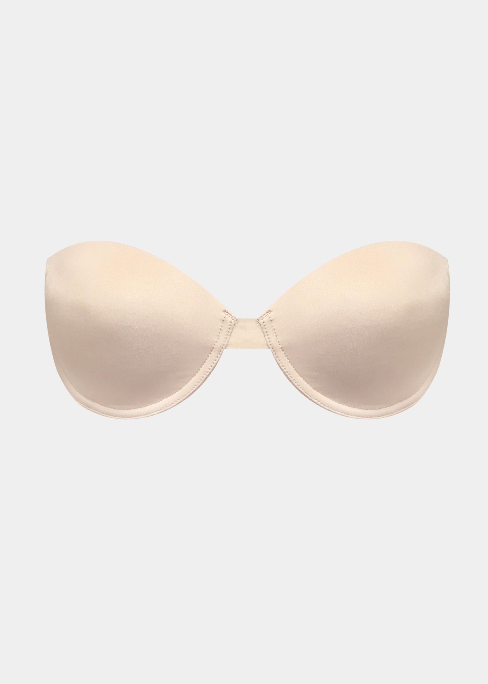 Magical Strapless bra latte front still