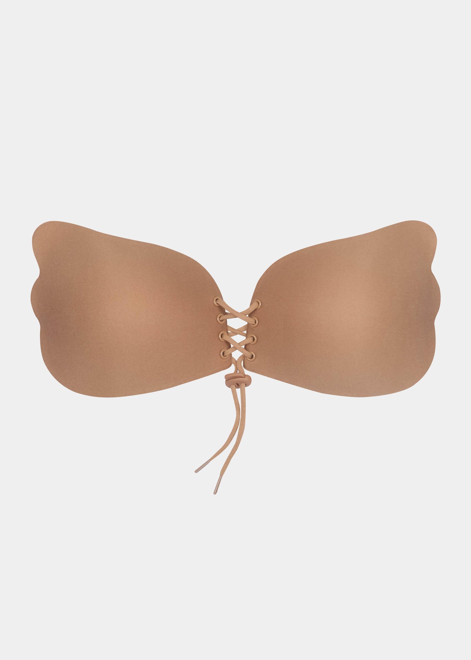 front of the mocha bra