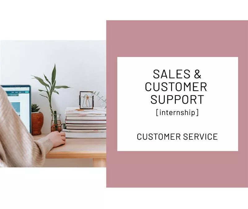 Internship Sales & Customer SUpport