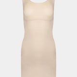 Tone Your Body Tank Dress Latte / XXL