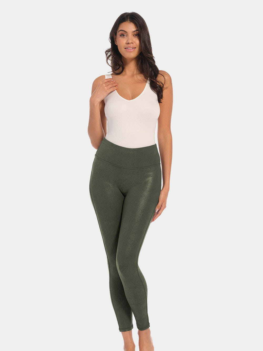 Leather Look Legging