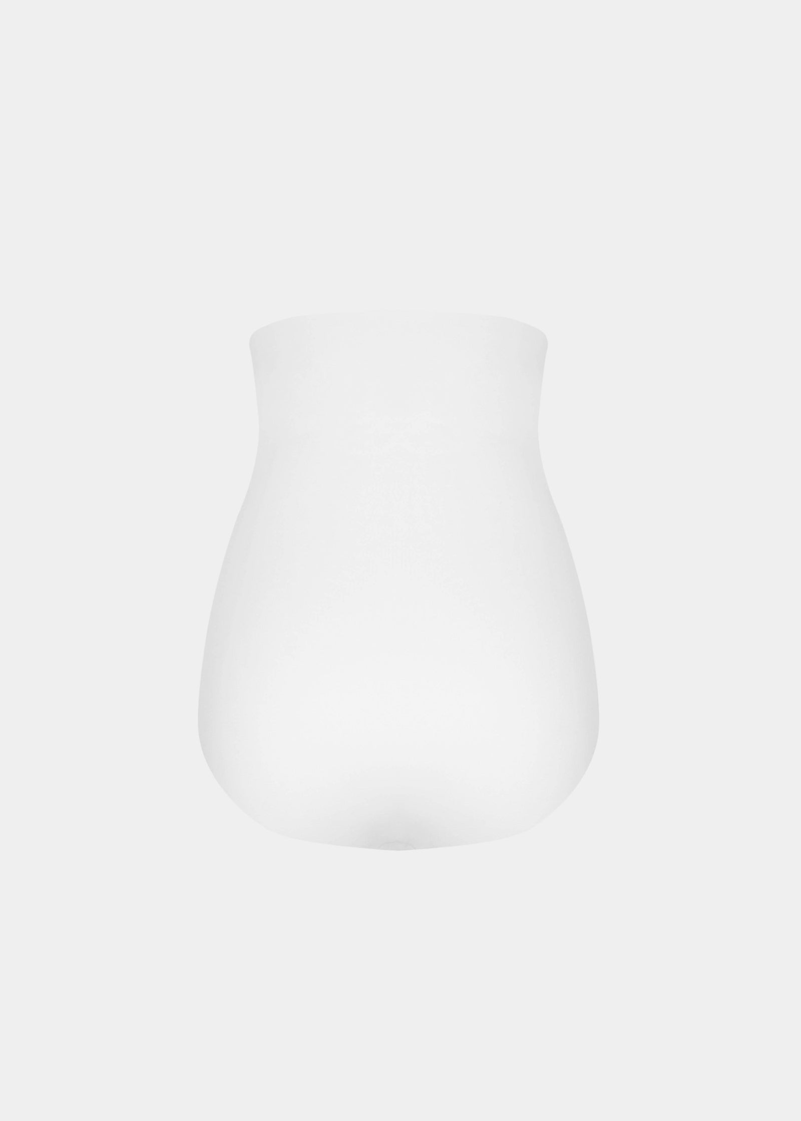 Still product image of Maxi Sexy Hi-Brief in barista shown from the back. High-waist shaping brief with smooth powerful fabric, firm control for lower back and waist, seamless edges, and silicone-trimmed waistband visible.
