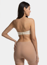 This image displays the "Maxi Sexy Short," a sophisticated and stylish piece of women's lingerie. The shorts are beige, providing a neutral and versatile look suitable for various occasions.