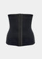Still product image of Maxi Sexy Waistnipper in black, high-waist shaping waist cincher. Smooth strong fabric with power-net lining, built-in flexible bones for back support, and hook-and-eye front closure visible for adjustable firm control.
