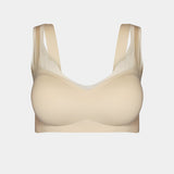 Beige Sensual Bra on a white background