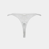 Satin Lace Thong