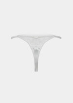Satin Lace Thong shown from the backside