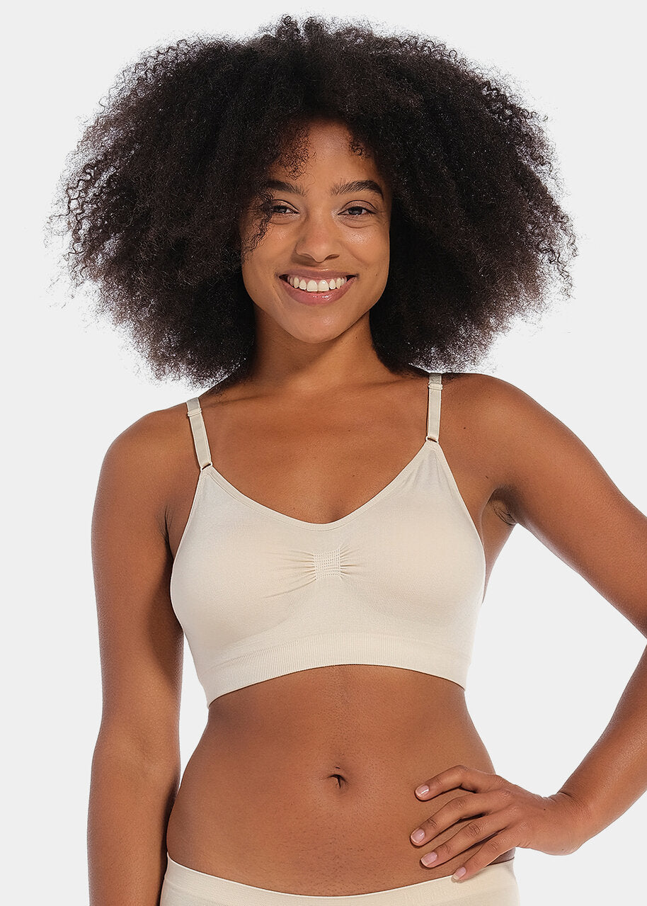 Bamboo Comfort Bra with Spaghetti Straps