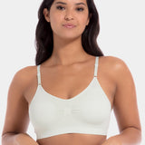 Bamboo Comfort Bra with Spaghetti Straps