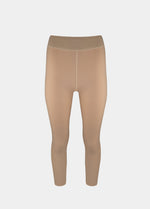 Still product image of Warm Fleece-Lined MAGIC Leggings in sunshine, high-waist fleece-lined leggings. Smooth fabric providing medium shaping and tummy support, ladder-resistant finish, and translucent-look legs visible.