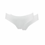 Snow white Dream Invisibles Thong (2-pack) product only front view