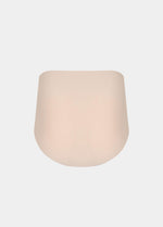 Still product image of Tummy Shaper in latte shown from the back. Mid-waist shaping brief with smooth, seamless fabric, full back coverage, and invisible edges for firm shaping at the lower back.
