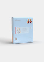 Still product image of MAGIC Lift-it’s shown from the back of the packaging box. Rectangular box displaying product information, application illustrations, and usage instructions for the adhesive silicone lifting cups.
