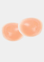 Still product image of Silicone Full Cup in latte, nude silicone bra inserts. Full coverage cups with smooth matte surface and curved shape, designed to add volume and fullness to the bust.