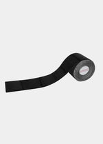 Still product image of the black Double Sticky Boob Tape, showcasing the roll of double-sided adhesive tape designed to lift and support the bust for invisible styling.
