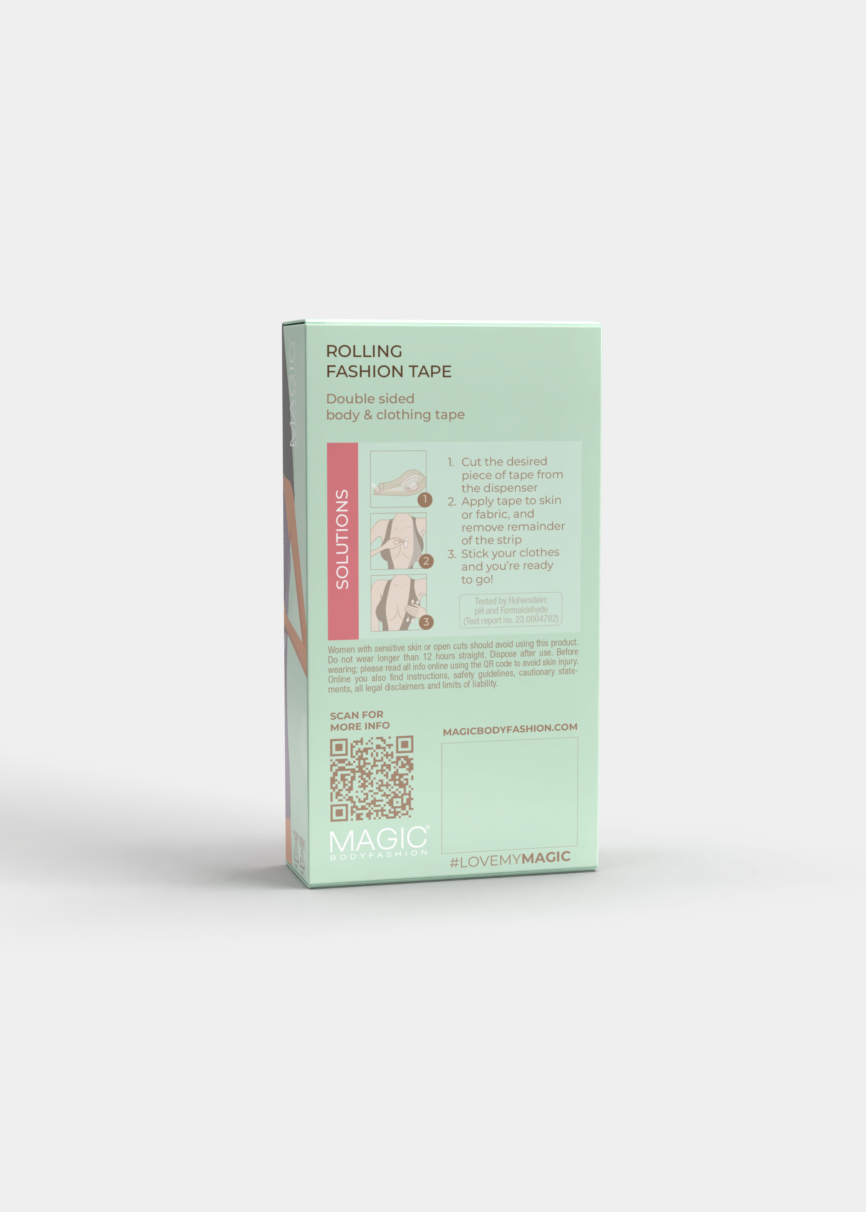 Rolling Fashion Tape by MAGIC Bodyfashion for secure, discreet hold Rolling Fashion Tape by MAGIC Bodyfashion for secure, discreet hold