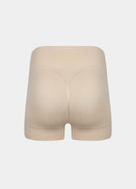 Beige Booty Booster Short on a light gray background