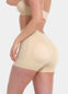 Beige Booty Booster Short being worn by a person on a plain background