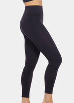Black Bamboo Legging worn by a person on a white background
