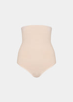 Latte High Waist Comfort Thong (still image product picture, front view)