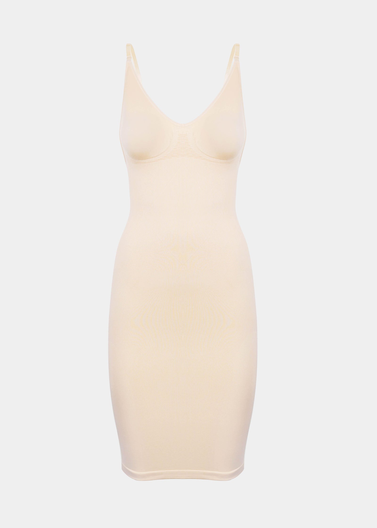 Low Back/ Low Front Dress (front view)