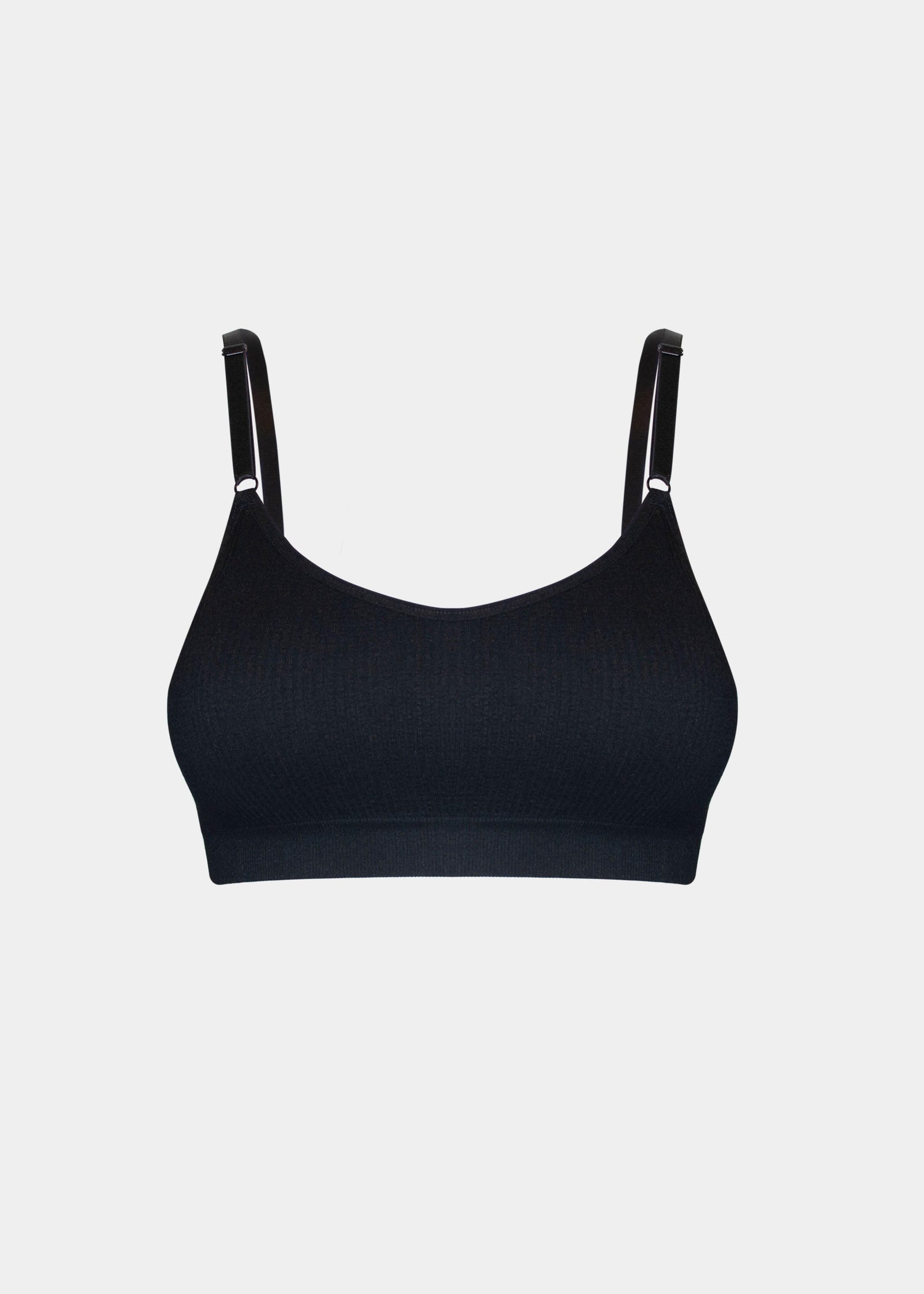 Ribbed Comfort Bra Spaghetti