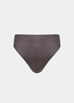 Gloss High Leg Thong front view