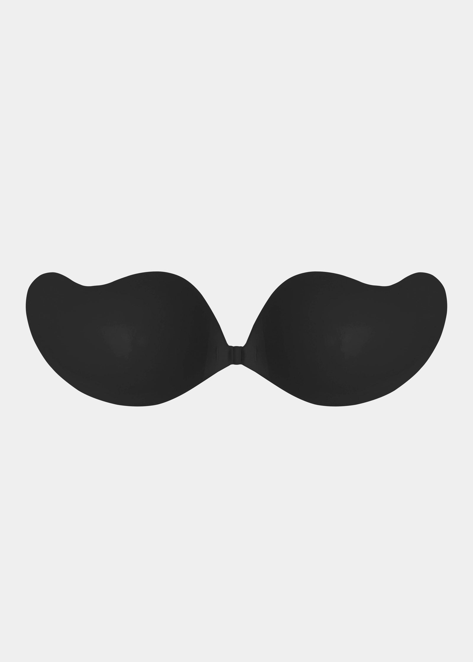 Black Double Sticky Angel Bra front view