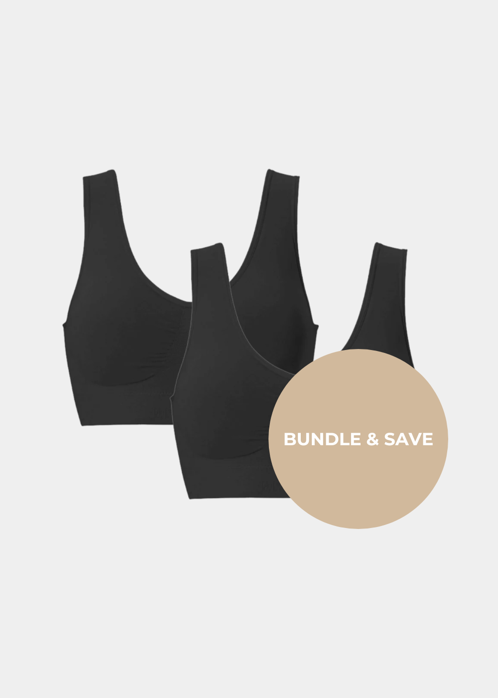 2-pack Comfort Bra